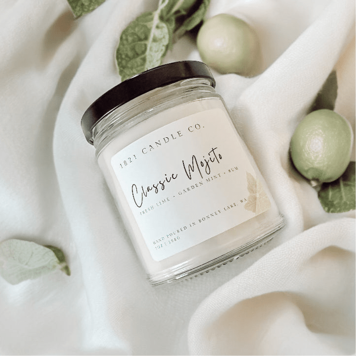 Classic Mojito Candle (Lid Will Be Gold)