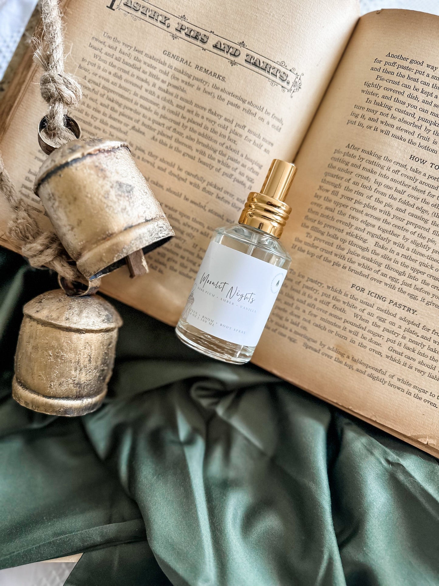 Moonlit Nights Linen + Room Spray - Amber, Plum, Vanilla