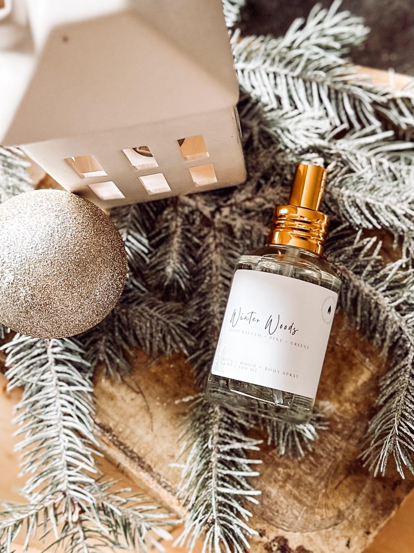 Winter Woods Bundle (Candle, Linen + Room Spray, Wax Melt)