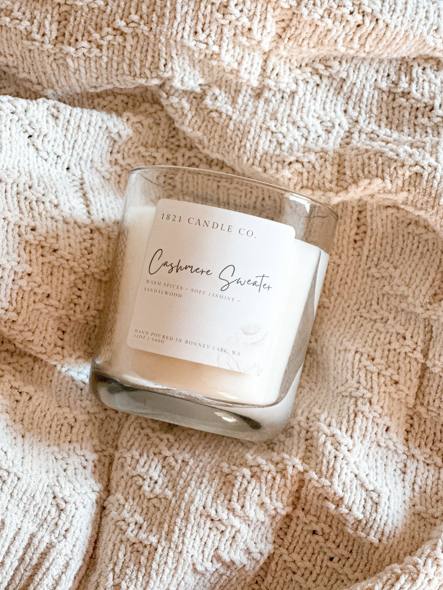Cashmere Sweater 12oz Candle