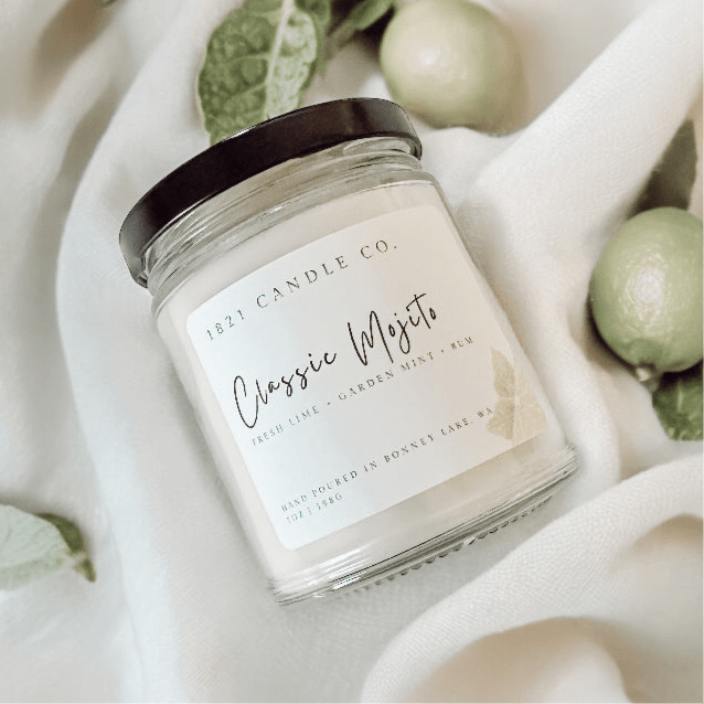 Classic Mojito Candle (Lid Will Be Gold)