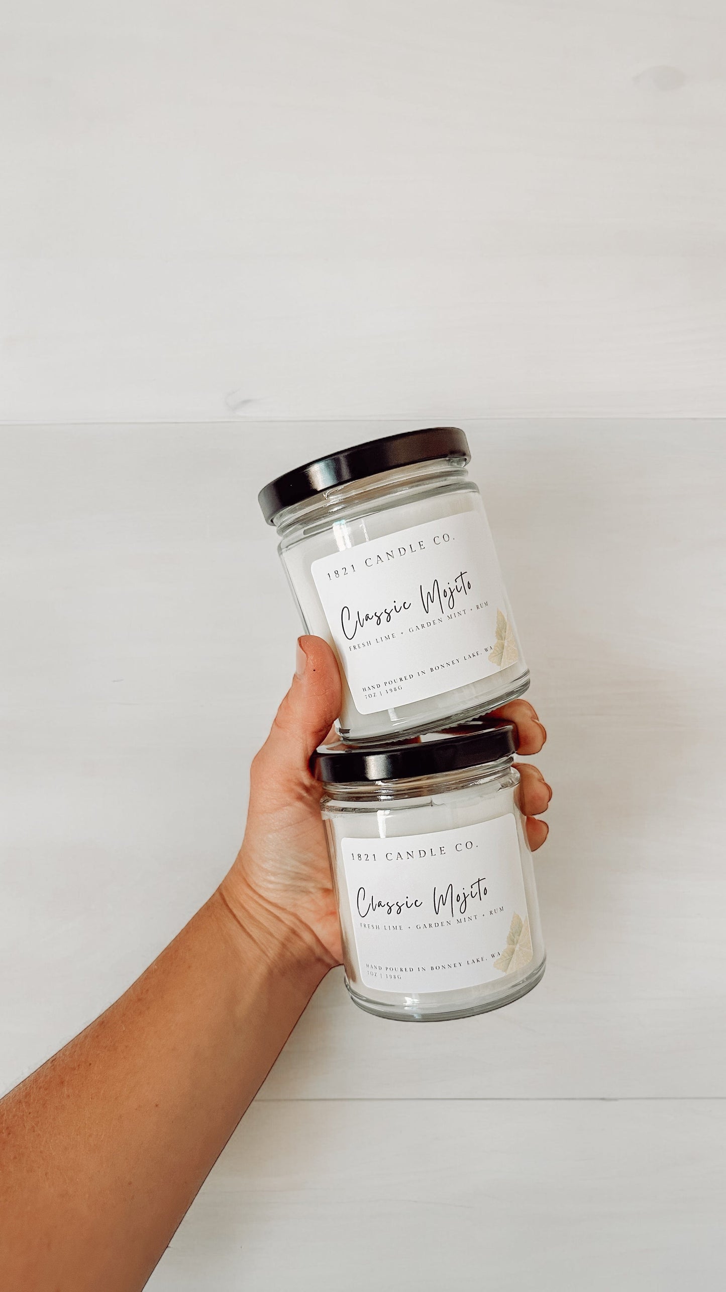 Classic Mojito Candle (Lid Will Be Gold)