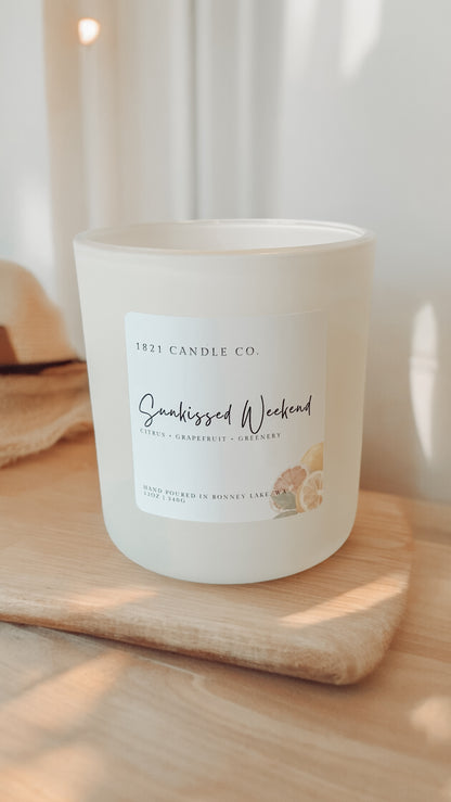 Sunkissed Weekend Candle