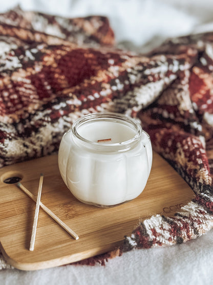 Vanilla Pumpkin Limited Edition Candle | Pumpkin, Marshmallow, Cream, Vanilla | Fall Coconut Wax Candle