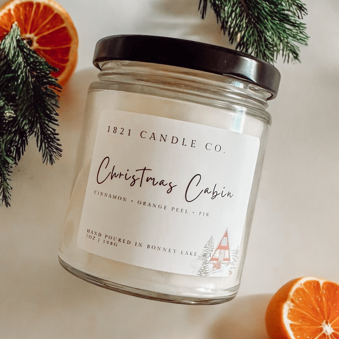 Christmas Cabin 7oz Candle