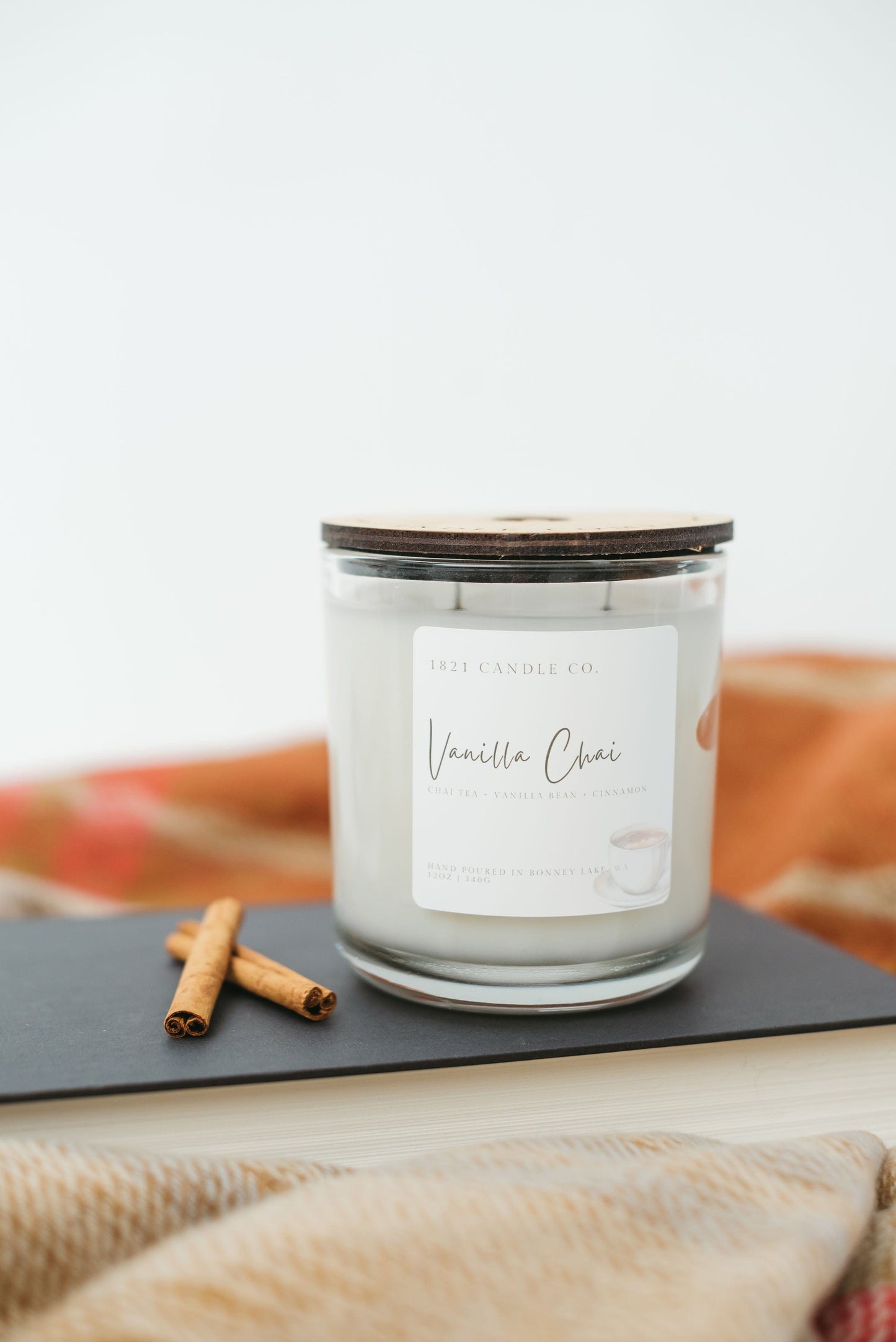 Vanilla Chai 12oz Candle