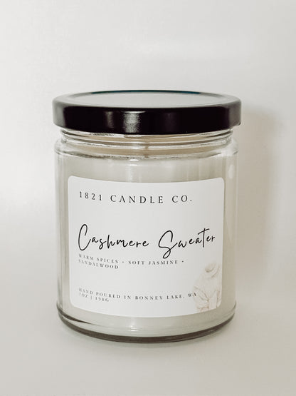 Cashmere Sweater 7oz Candle