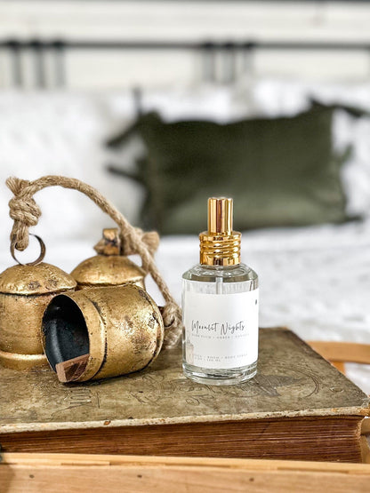 Moonlit Nights Linen + Room Spray - Amber, Plum, Vanilla