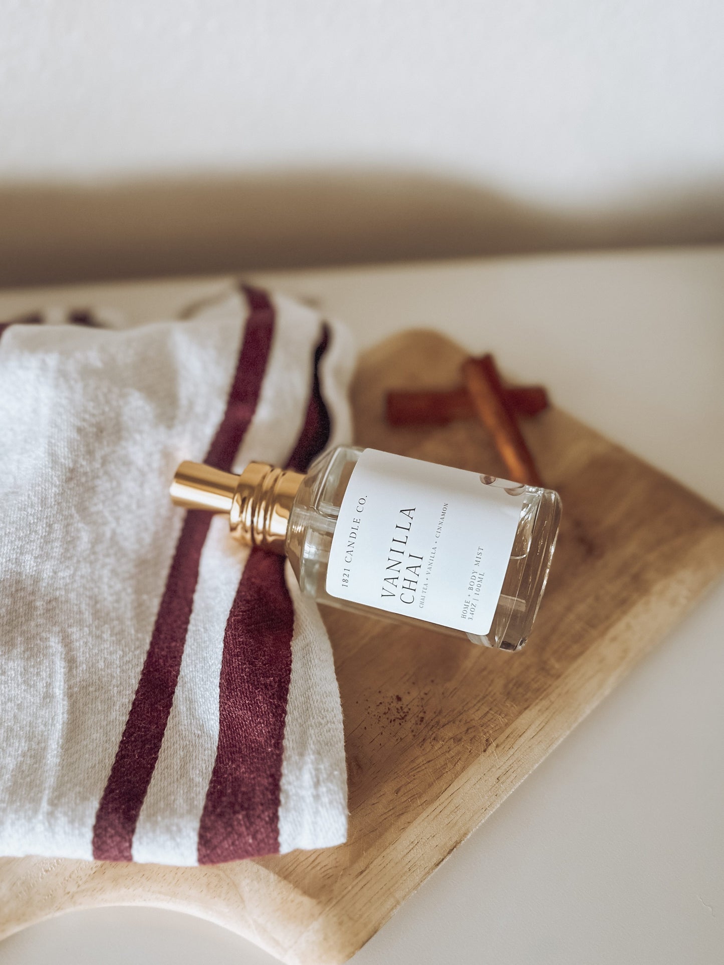 Vanilla Chai Home + Body Mist | Chai Tea, Clove, Nutmeg | Fall Home Air Freshener