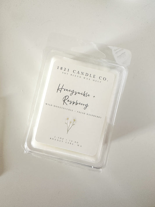 Honeysuckle + Raspberry Wax Melt