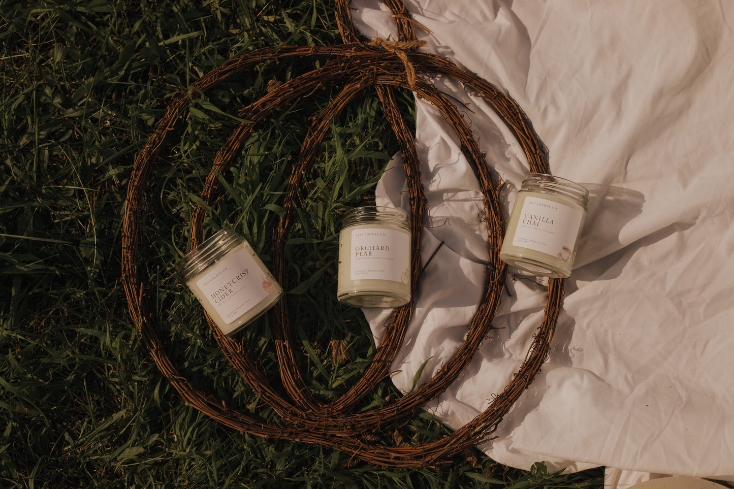 Vanilla Chai 7oz Candle | Chai Tea, Clove, Vanilla | Fall Coconut Wax Candle