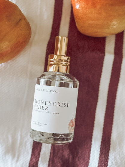 Honeycrisp Cider Home + Body Mist | Cinnamon, Apple, Clove | Fall Home Air Freshener