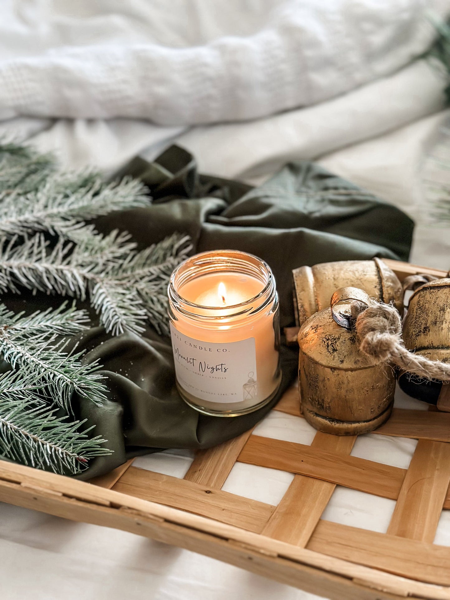 Moonlit Nights 7oz Candle - Amber, Plum, Vanilla