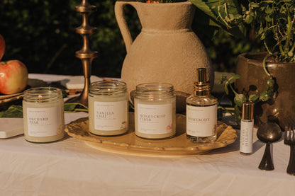 Vanilla Chai 7oz Candle | Chai Tea, Clove, Vanilla | Fall Coconut Wax Candle