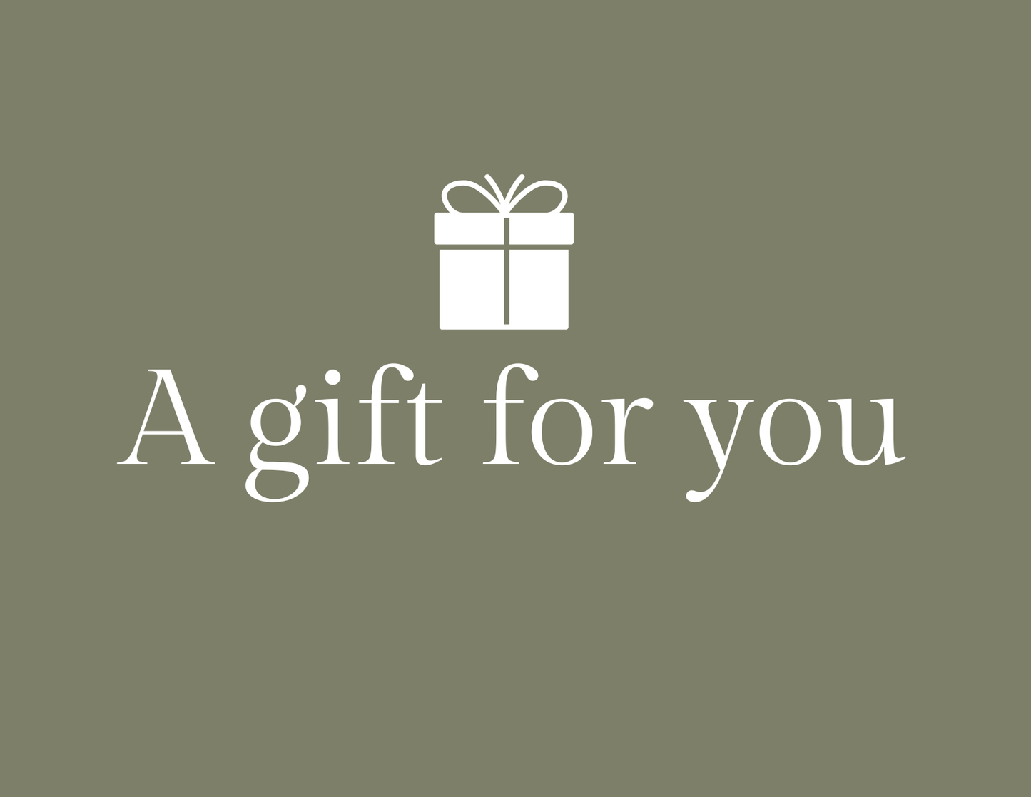 A gift for you digital gift card from 1821 Candle Co