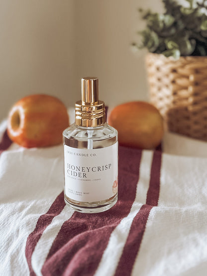 Honeycrisp Cider Home + Body Mist | Cinnamon, Apple, Clove | Fall Home Air Freshener