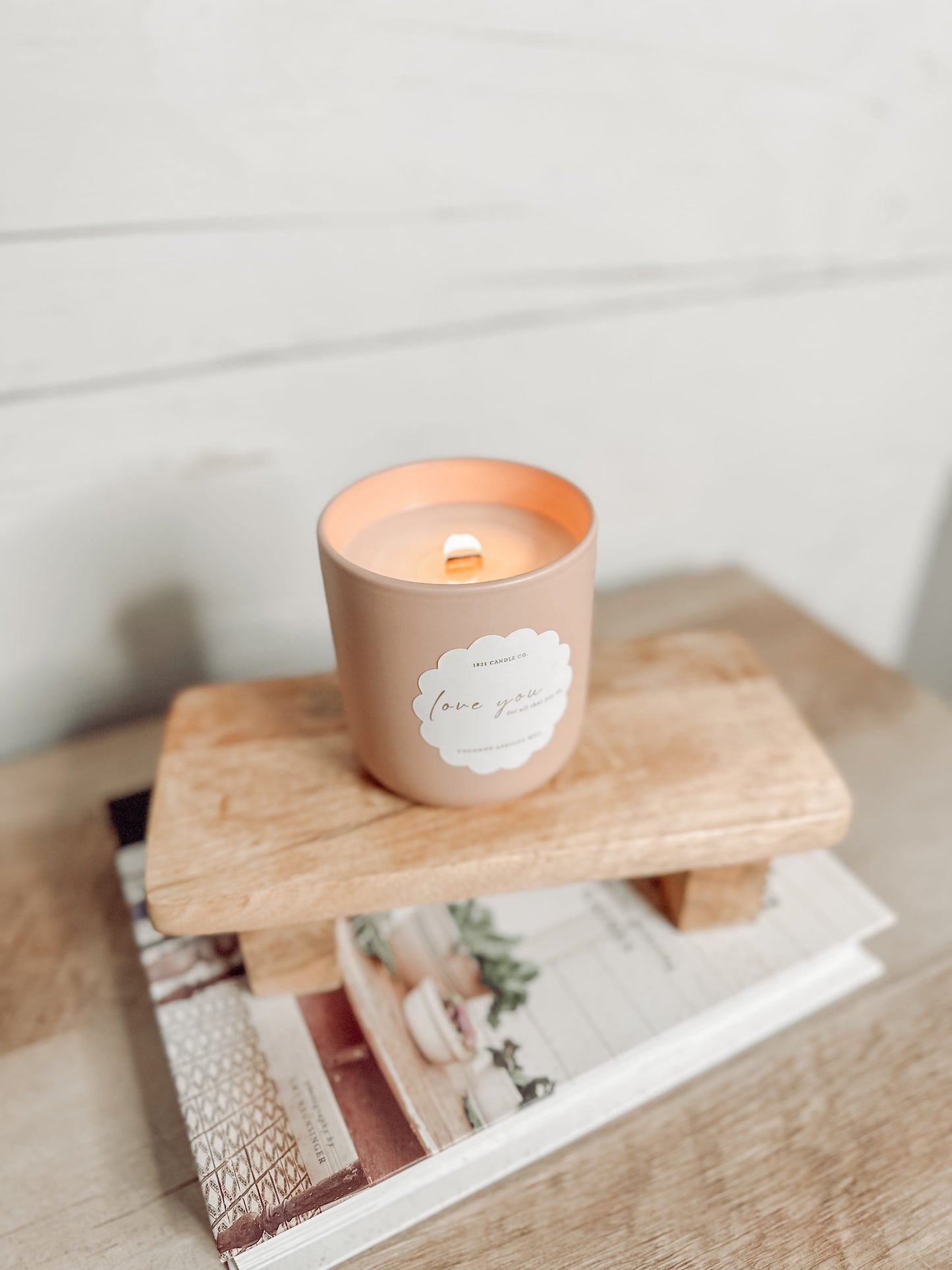 Mother's Day Limited Edition Candle | Coconut Apricot Wax Candle | Love you, for all that you do | Candle Gift