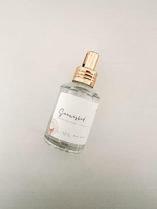 Sunwashed | Orange, Cotton Blossom, Coconut | Home + Body Mist