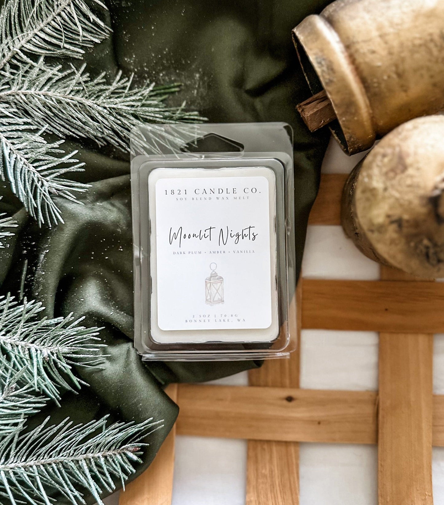 Moonlit Nights 2.5oz Wax Melt - Amber, Plum, Vanilla