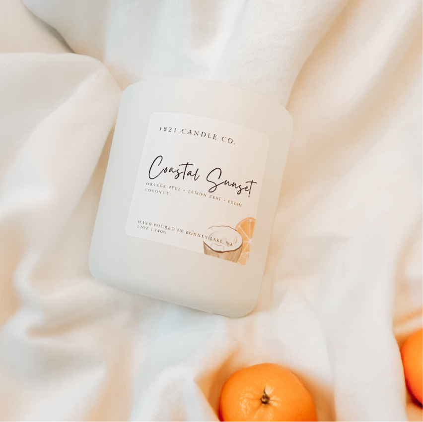 Coastal Sunset Candle