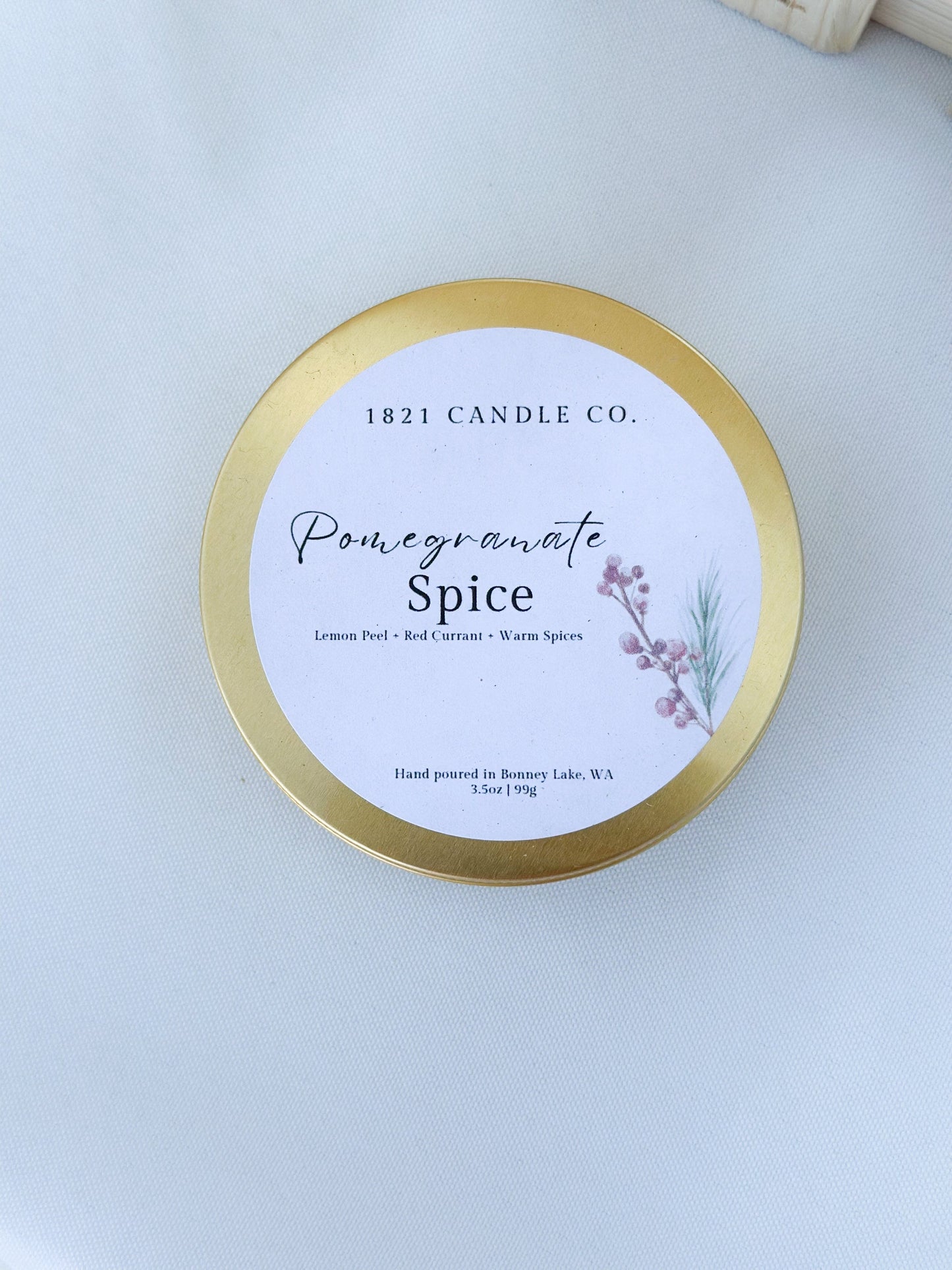 Pomegranate Spice Travel Tin