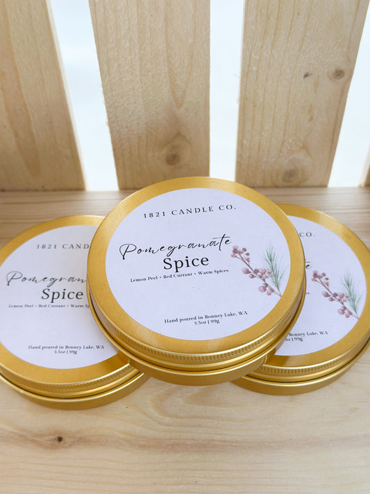 Pomegranate Spice Travel Tin