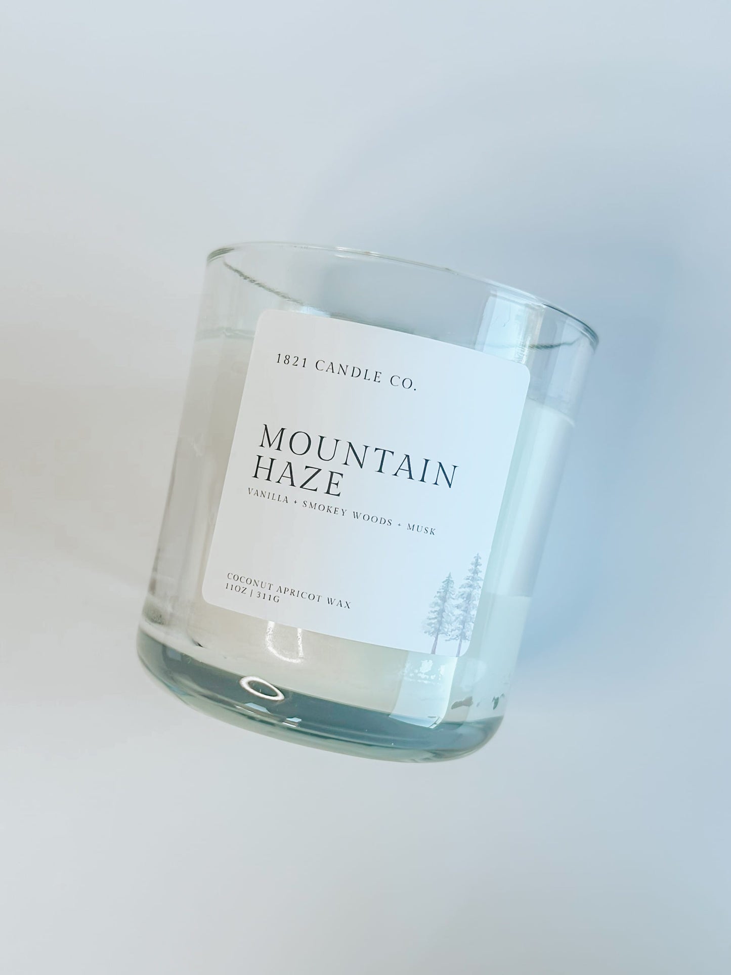 Mountain Haze 11oz Candle | Vanilla, Lavender, Woods | Coconut Apricot Wax