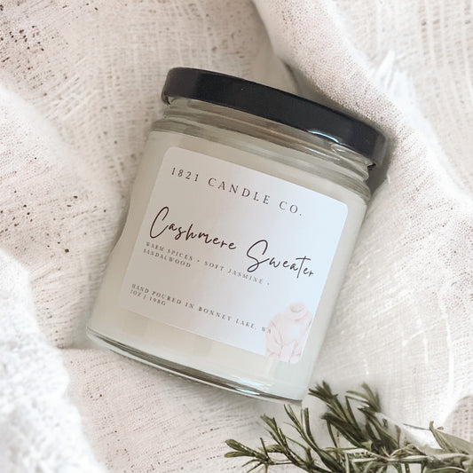 7oz Cashmere Sweater Candle 